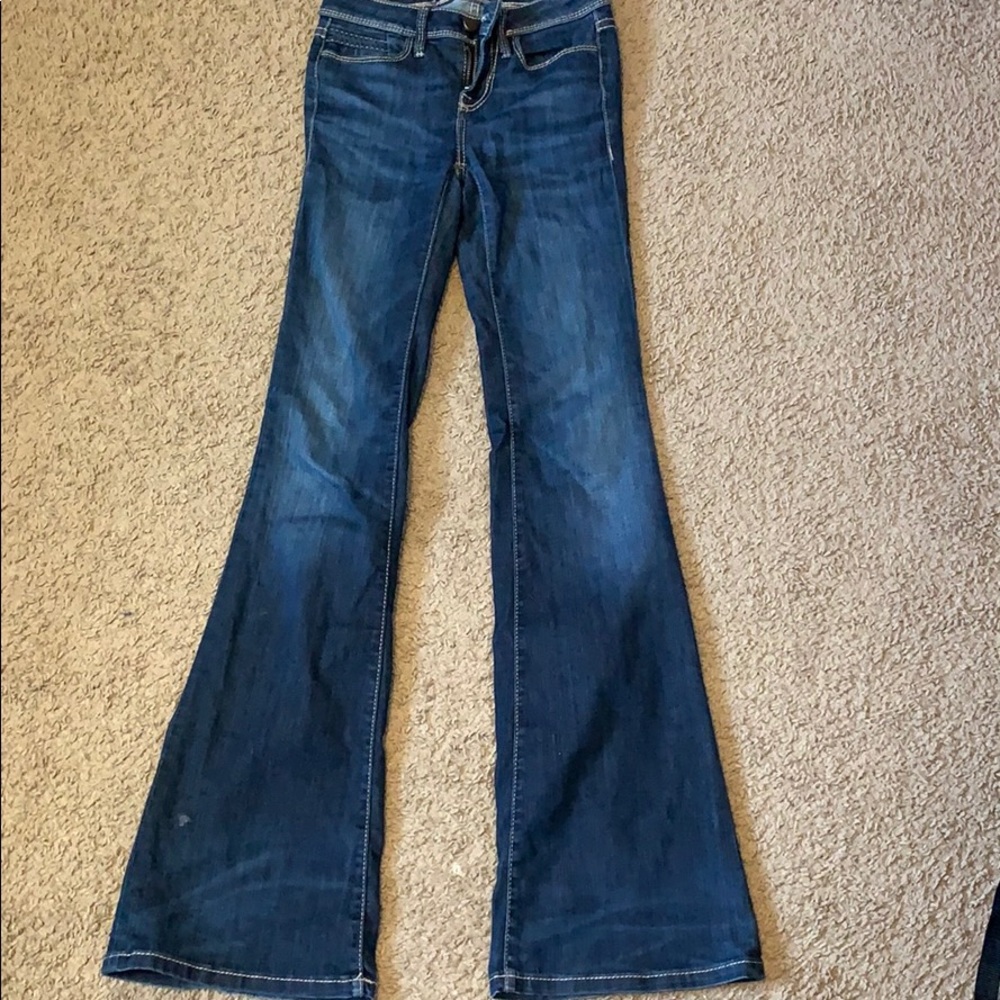 Buckle black jeans